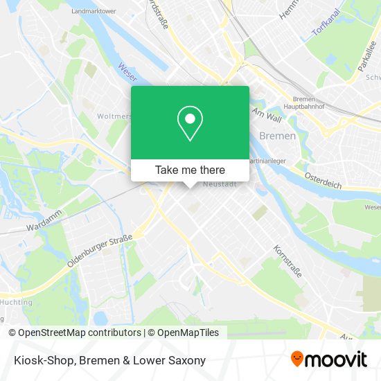 Kiosk-Shop map