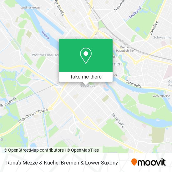Rona's Mezze & Küche map