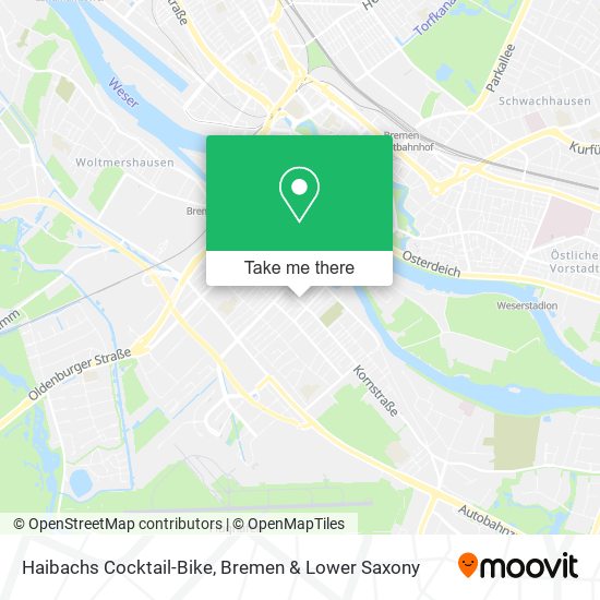 Haibachs Cocktail-Bike map