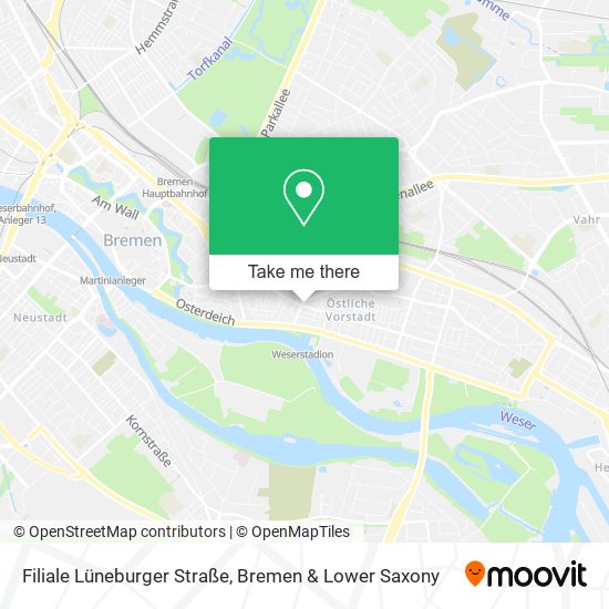Filiale Lüneburger Straße map