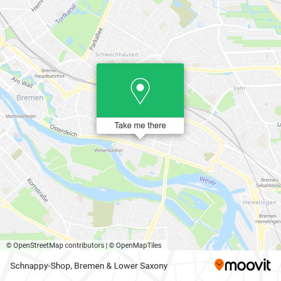 Schnappy-Shop map