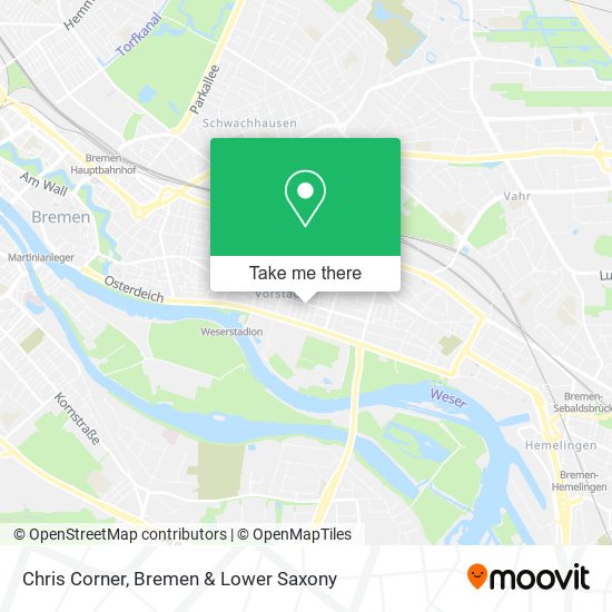 Chris Corner map