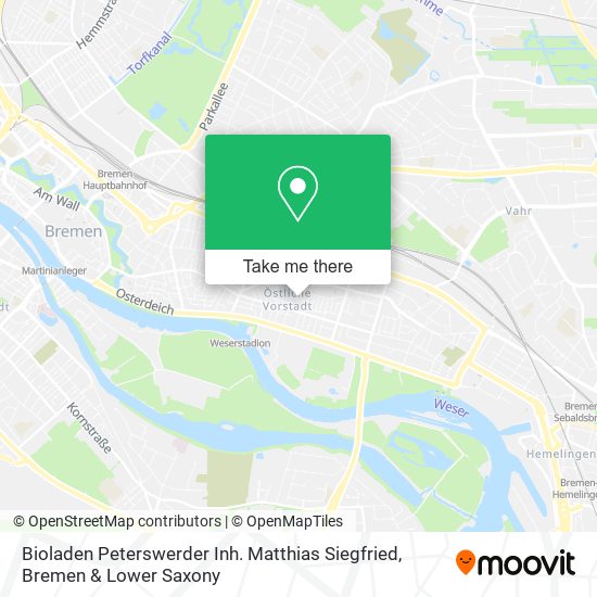 Bioladen Peterswerder Inh. Matthias Siegfried map