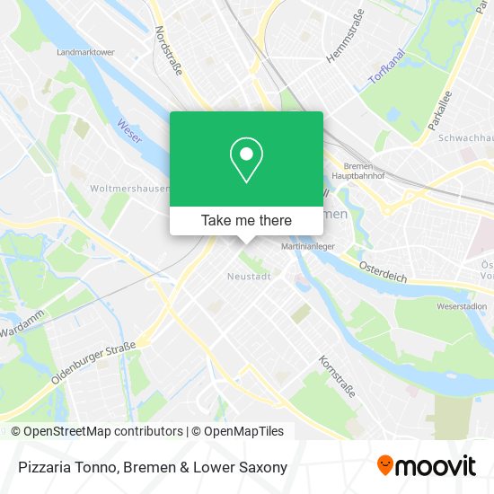 Pizzaria Tonno map