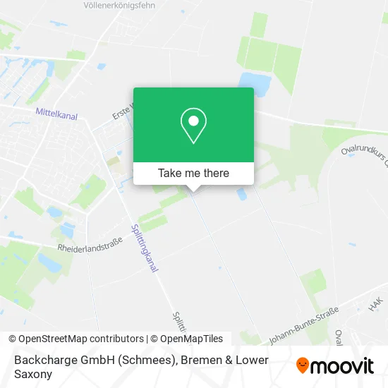 Карта Backcharge GmbH (Schmees)