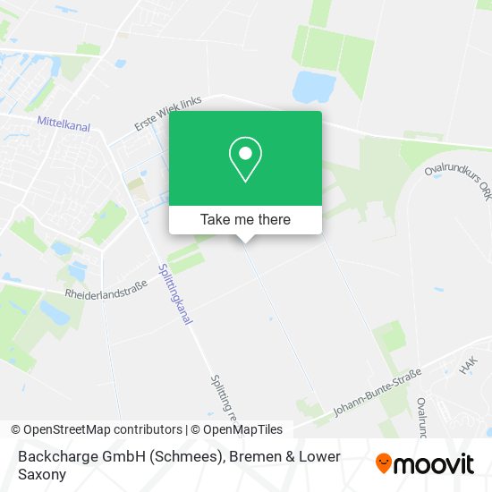 Backcharge GmbH (Schmees) map