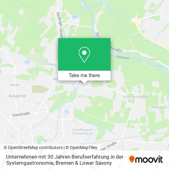 Unternehmen mit 30 Jahren Berufserfahrung in der Systemgastronomie map