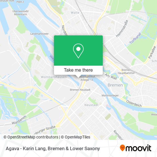 Agava - Karin Lang map