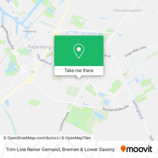 Trim-Line Reiner Gernand map