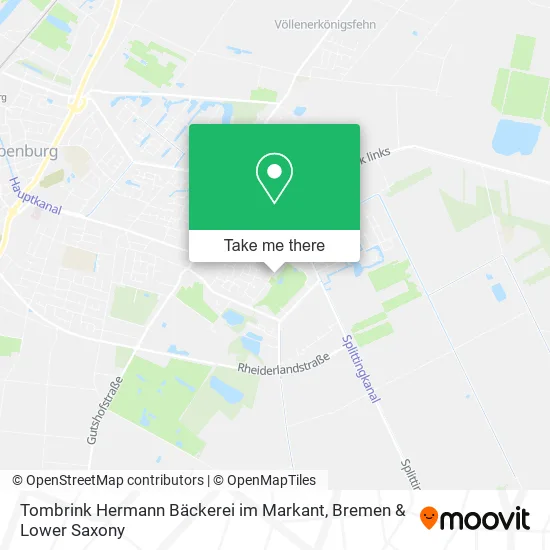 Tombrink Hermann Bäckerei im Markant map