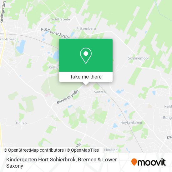 Kindergarten Hort Schierbrok map