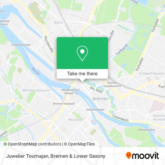 Juwelier Toumajan map
