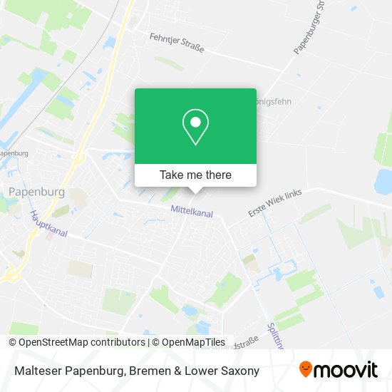 Malteser Papenburg map