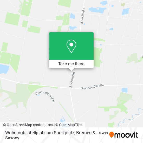 Wohnmobilstellplatz am Sportplatz map