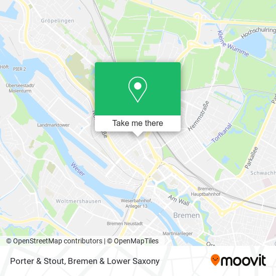 Porter & Stout map
