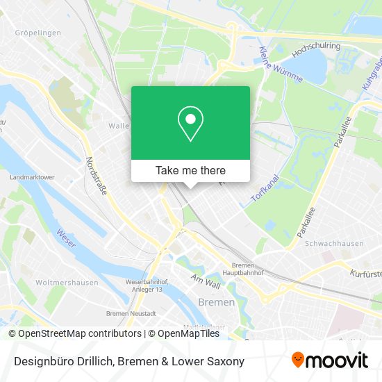 Designbüro Drillich map