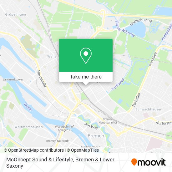 McOncept Sound & Lifestyle map