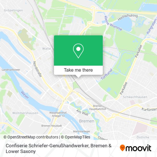 Confiserie Schriefer-Genußhandwerker map