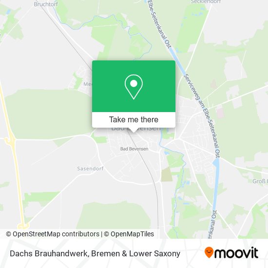 Dachs Brauhandwerk map