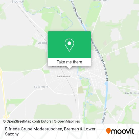 Elfriede Grube Modestübchen map