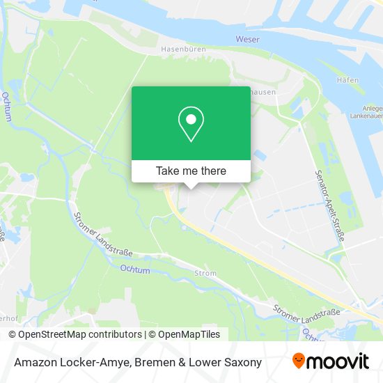 Amazon Locker-Amye map