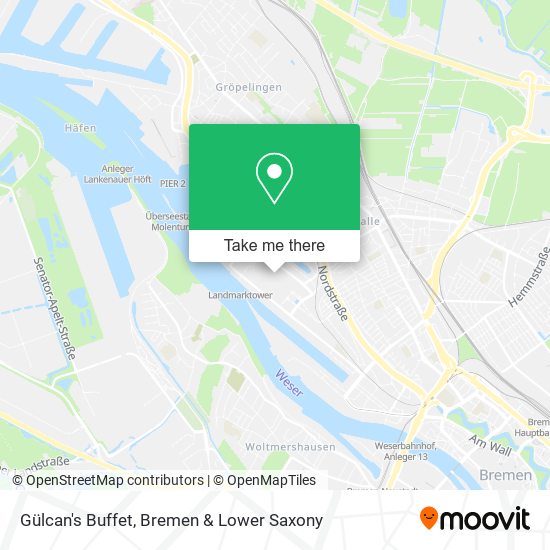 Gülcan's Buffet map