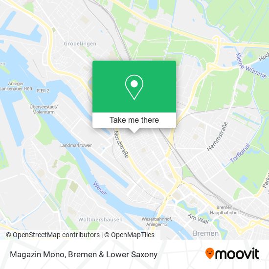Magazin Mono map