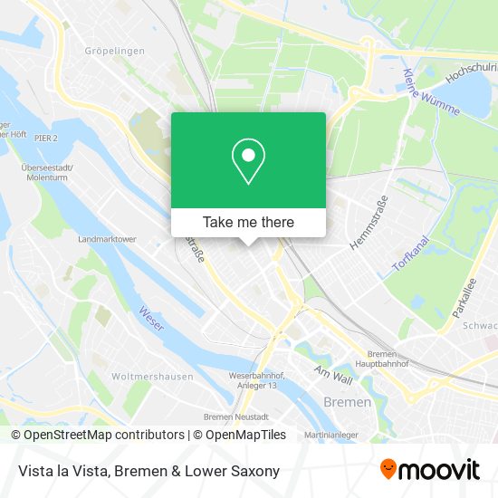 Vista la Vista map