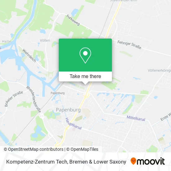 Карта Kompetenz-Zentrum Tech