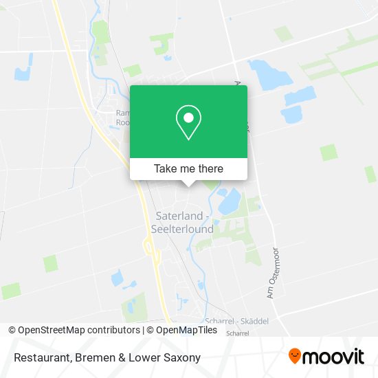 Restaurant map