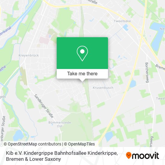 Kib e.V. Kindergrippe Bahnhofsallee Kinderkrippe map