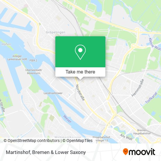 Martinshof map