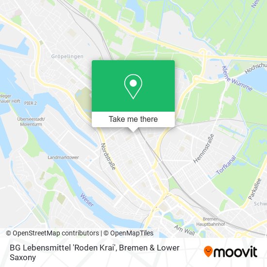 BG Lebensmittel 'Roden Krai' map