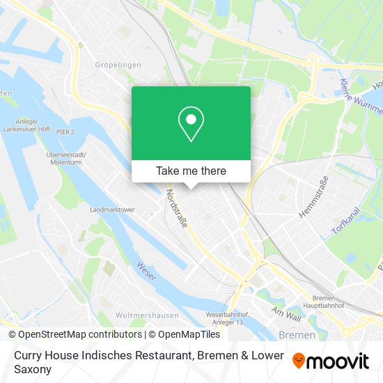 Curry House Indisches Restaurant map