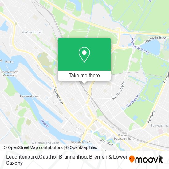 Leuchtenburg,Gasthof Brunnenhog map