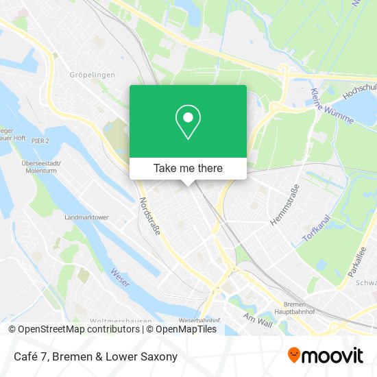 Café 7 map
