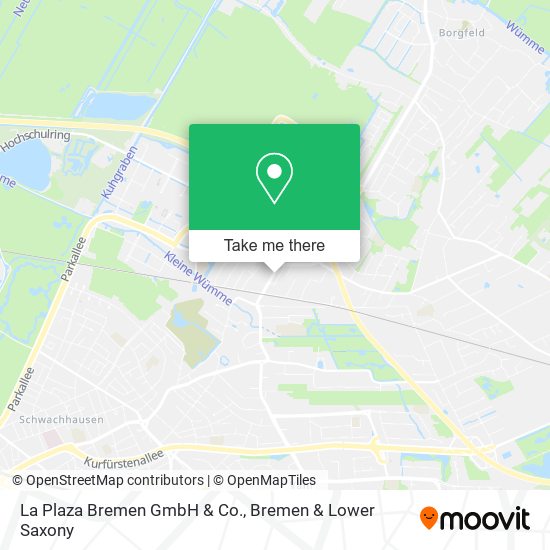 La Plaza Bremen GmbH & Co. map