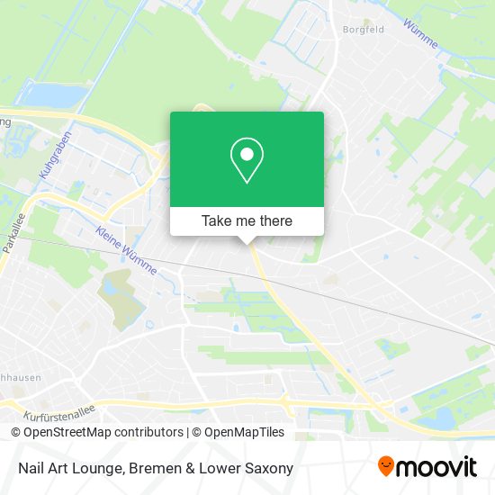 Nail Art Lounge map