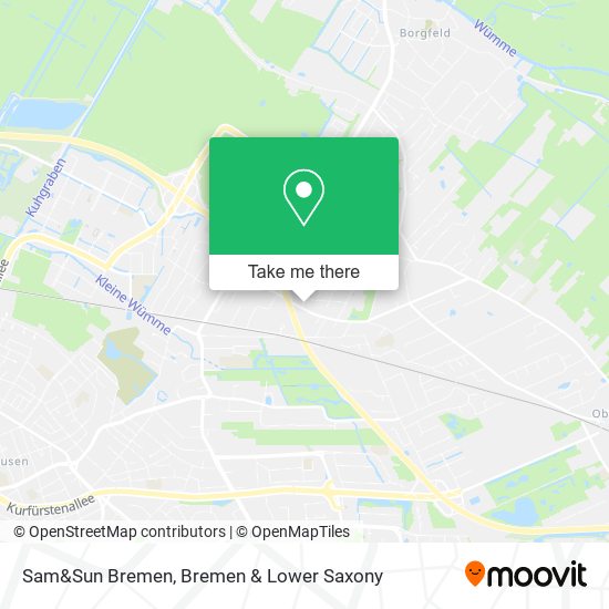 Sam&Sun Bremen map