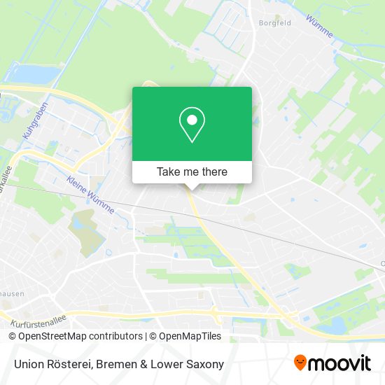 Union Rösterei map