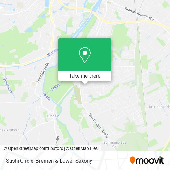 Sushi Circle map