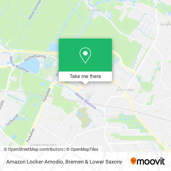 Карта Amazon Locker-Amodio