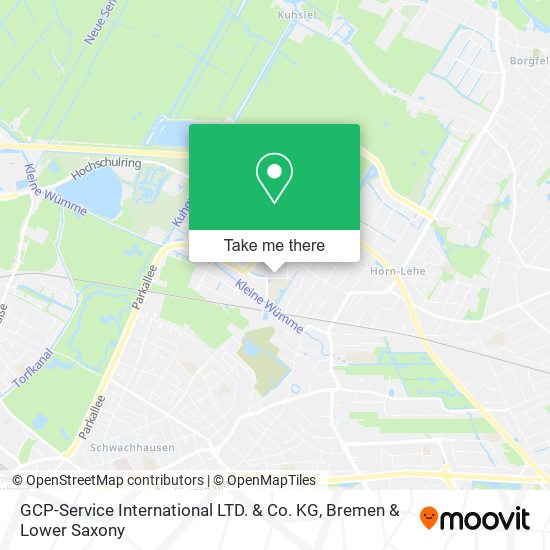 GCP-Service International LTD. & Co. KG map