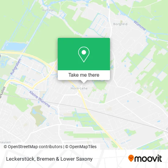 Карта Leckerstück
