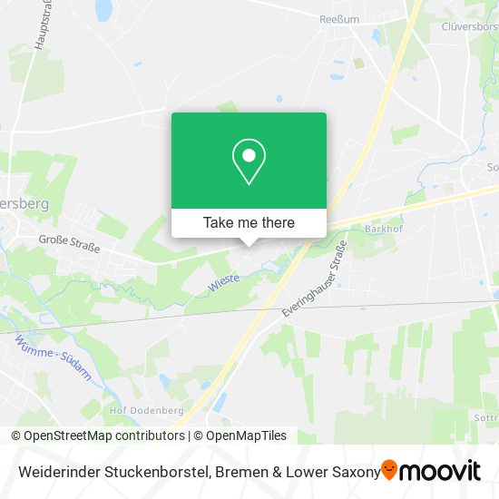 Weiderinder Stuckenborstel map