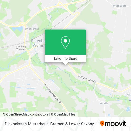Diakonissen-Mutterhaus map