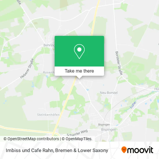 Карта Imbiss und Cafe Rahn