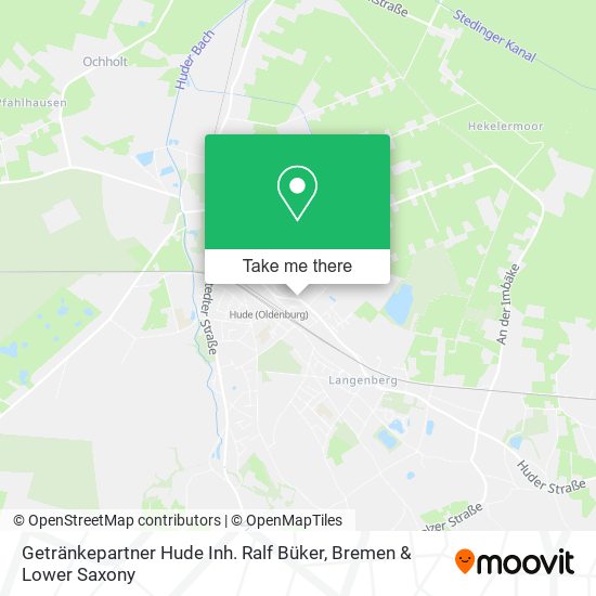 Getränkepartner Hude Inh. Ralf Büker map