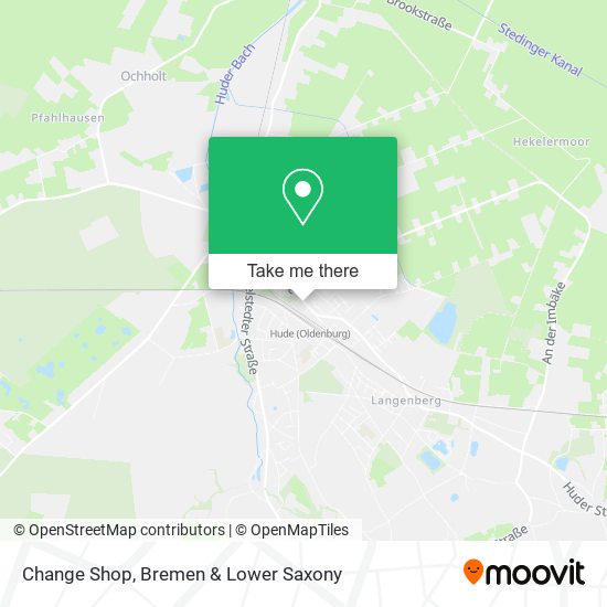 Change Shop map