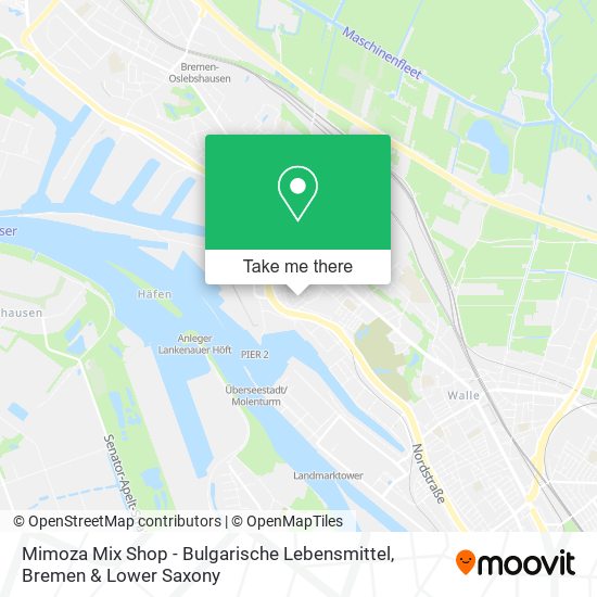 Mimoza Mix Shop - Bulgarische Lebensmittel map